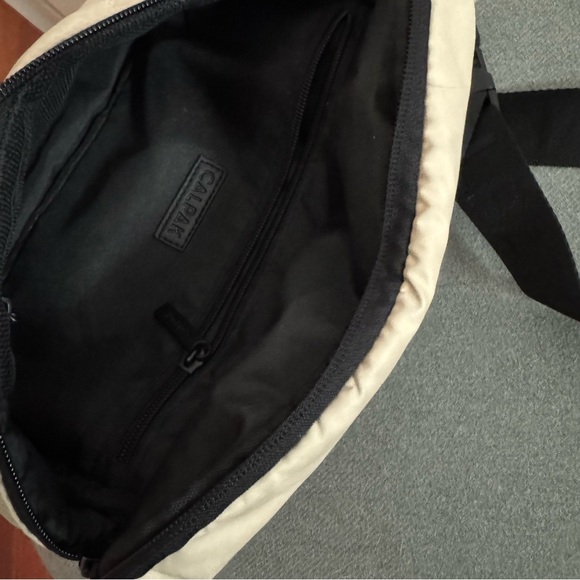 CALPAK Luka Cross Body / Belt Bag in Oatmeal - Picture 6 of 8